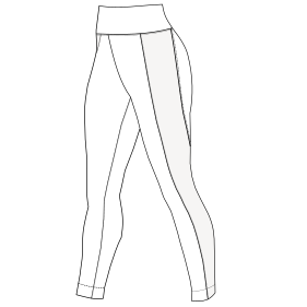 Fashion sewing patterns for Leggings 9065